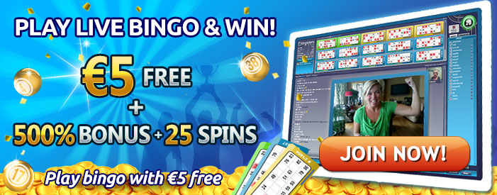  gratis bonus bij BingoCams