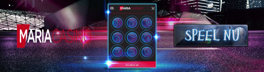 Maria Casino scratch cards